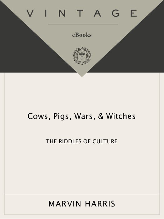 "Cows, Pigs, Wars, and Witches: The Riddles of Culture" by Marvin Harris