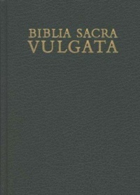 "Biblia Sacra Vulgata" (Holy Bible in Latin)