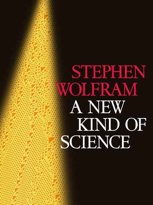 "A New Kind of Science" by Stephen Wolfram (print replica)