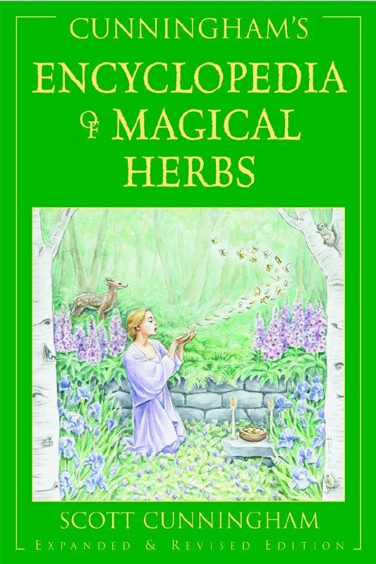 "Cunningham's Encyclopedia of Magical Herbs" by Scott Cunningham (revised and expanded edition)