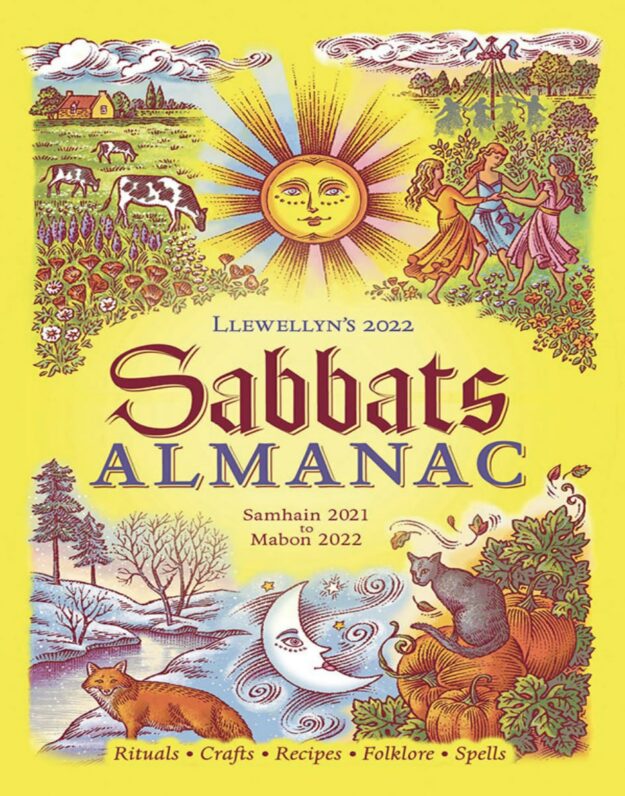 "Llewellyn's 2022 Sabbats Almanac: Samhain 2021 to Mabon 2022" by Llewellyn