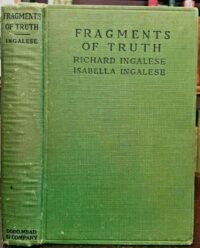 "Fragments of Truth" by Richard Ingalese and Isabella Ingalese