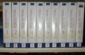 "Encyclopedia Of Philosophy" edited by Donald M. Borchert (2nd edition, 10-volume set)