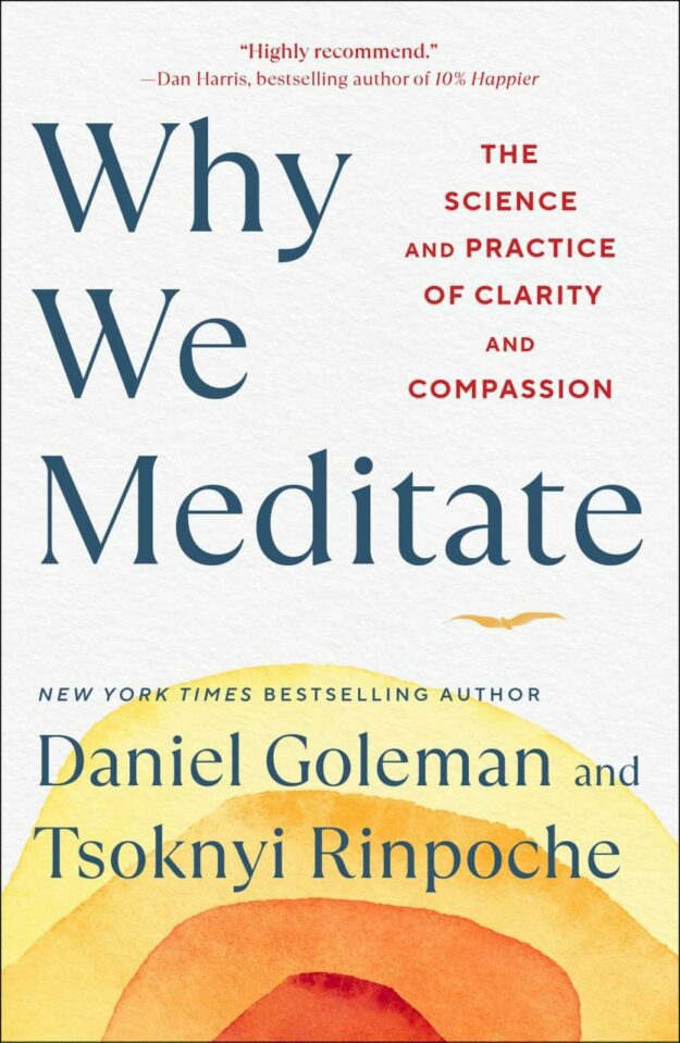 "Why We Meditate: The Science and Practice of Clarity and Compassion" by Daniel Goleman and Tsoknyi Rinpoche
