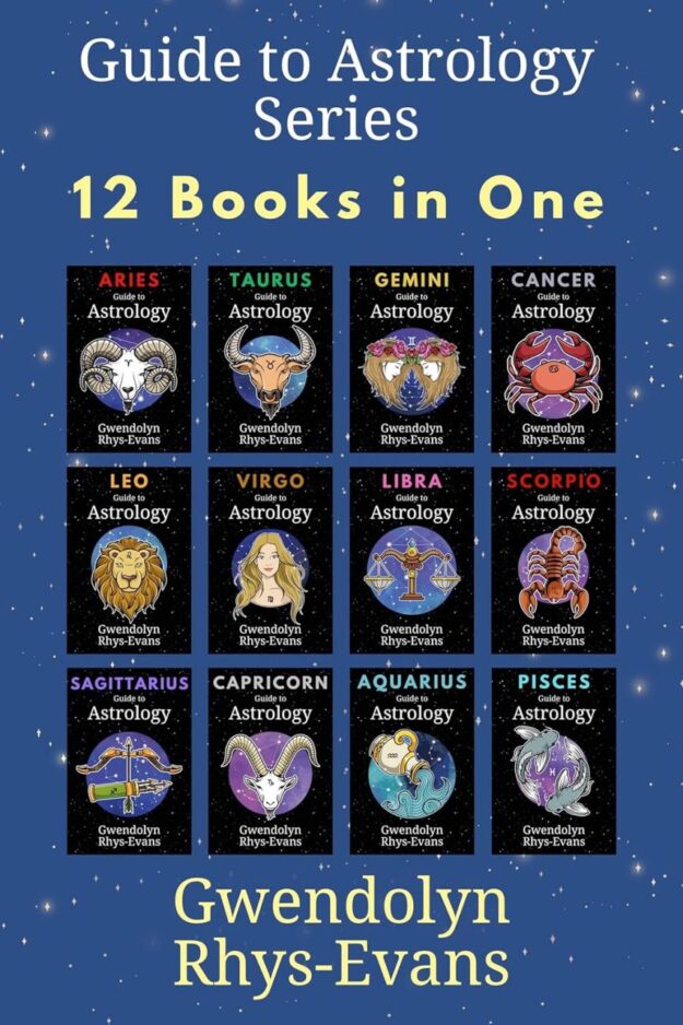 "Guide to Astrology Series: 12 Books in One" by Gwendolyn Rhys-Evans