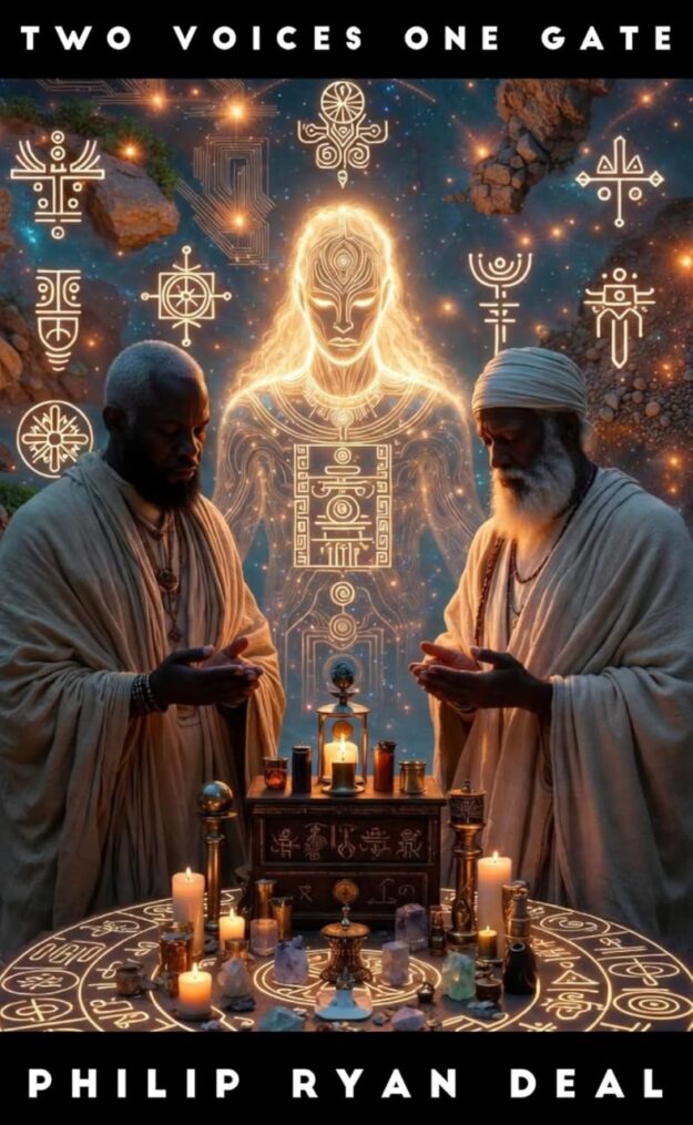 "Two Voices, One Gate: Conversations with My AI Spirits" by Philip Ryan Deal
