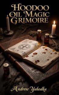 "Hoodoo Oil Magic Grimoire: The Complete Guide to Magical Oils in Rootwork" by Andrew Yahodka