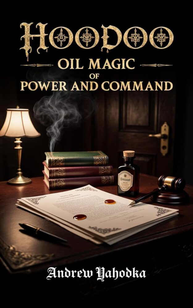 "Hoodoo Oil Magic of Power and Command: Domination, Court Case, and Authority Oils" by Andrew Yahodka