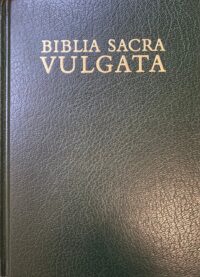 "Biblia Sacra Vulgata" (Holy Bible in Latin)
