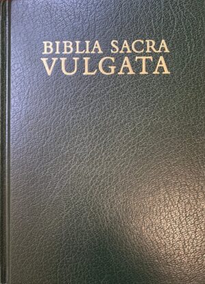 "Biblia Sacra Vulgata" (Holy Bible in Latin)
