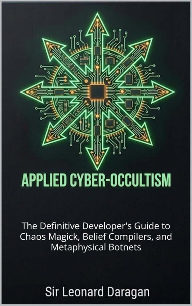 "Applied Cyber-Occultism: The Definitive Developer's Guide to Chaos Magick, Belief Compilers, and Metaphysical Botnets" by Sir Leonard Daragan